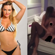 VAZOU - Laura Keller Atriz da Rede Globo Gravada em Sexo Lesbico 